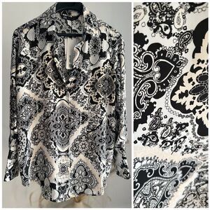 Zara Satin Effect Shirt New